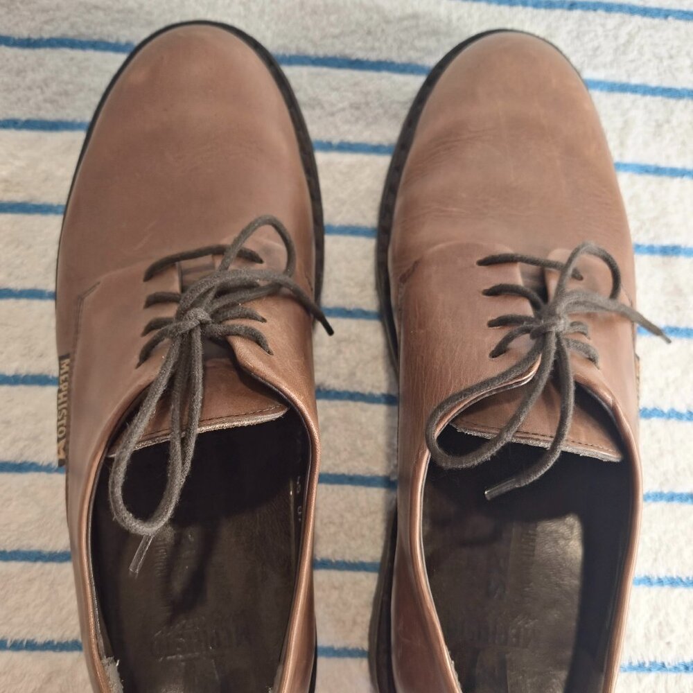 Mephisto Mens Dress Shoes Leather Soles Size 8 Slightly Used